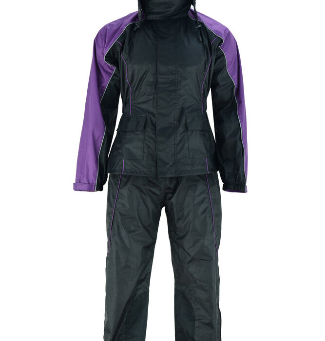 DS575PU Women's Rain Suit (Purple)