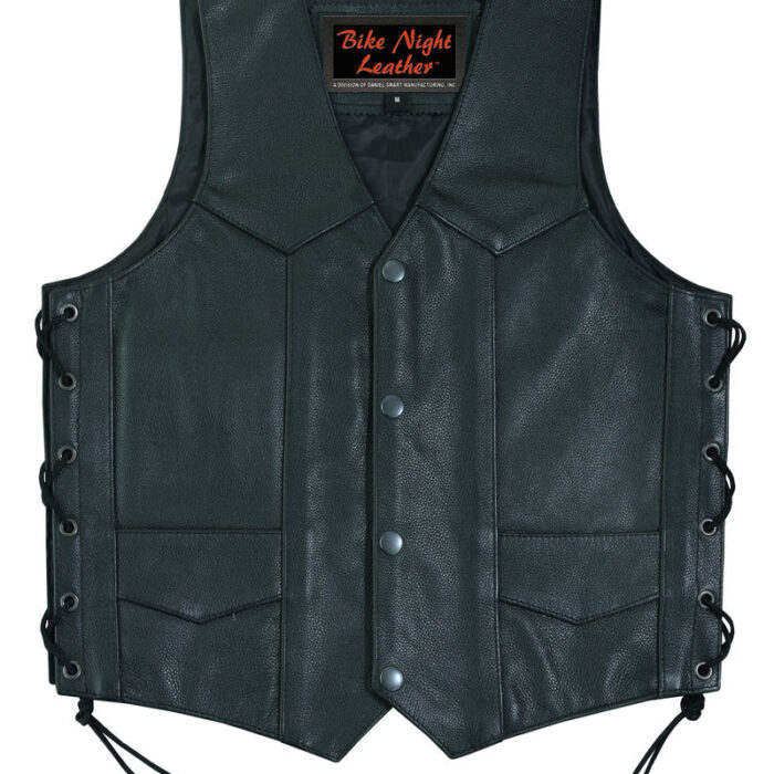 DS1726 Kids Traditional Style Side Lace Vest